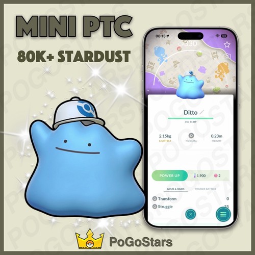 Pokémon ptc shiny ditto - shiny,