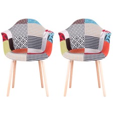 Set di 2 Sedia Poltrona