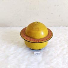 19c Antico Fatto a Mano Giallo