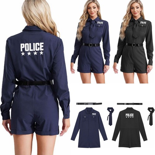 Tuta donna polizia manica