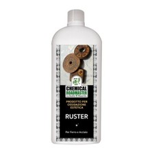 RUSTER CHEMICAL ROADMASTER OSSIDAZIONE ESTETICA FERRO ACCIAIO LT 1