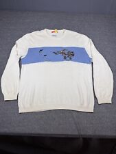 Maglione Iceberg History uomo XXL Roadrunner Wylie Coyote vintage cartone animato Italia