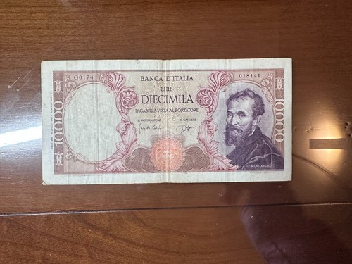 Banconota lire 10000 - banconota,
