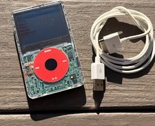 Apple iPod Classic 5a Generazione Trasparente - Modded (256 GB + Batteria 900 mah)