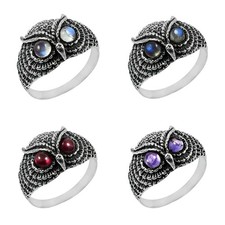 Anello Gufo Naturale