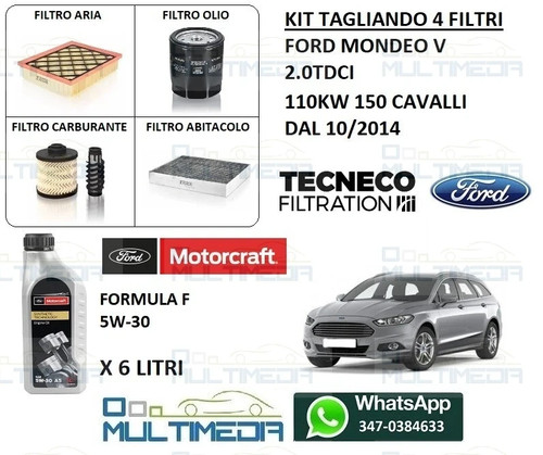 Kit tagliando filtri olio - filtri,