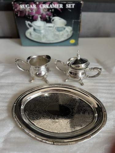 Set panna zucchero - set, placcato