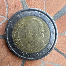 Moneta 2 euro Spagna prima