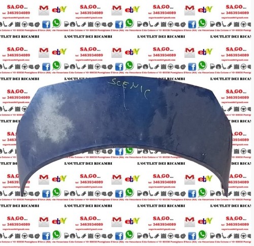 Cofano anteriore renault - cofano,