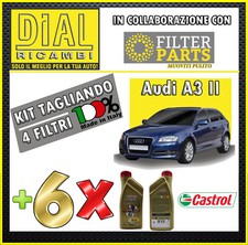 Kit Tagliando FILTRI 4Pz AUDI