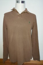 POLO UOMO RALPH LAUREN MARRONE