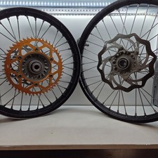 KTM SX CERCHI EXCEL 19 21 CORONA FRONT REAR WHEEL SET 2004 2015 125 250 300 450