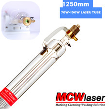 Tubo laser CO2 125CM 70W-100W per macchina da taglio laser incisione laser CO2