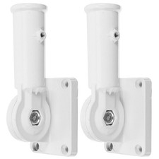  2 Pcs Porta Asta Bandiera Regolabil Da Muro Fissaggio Portabandiera