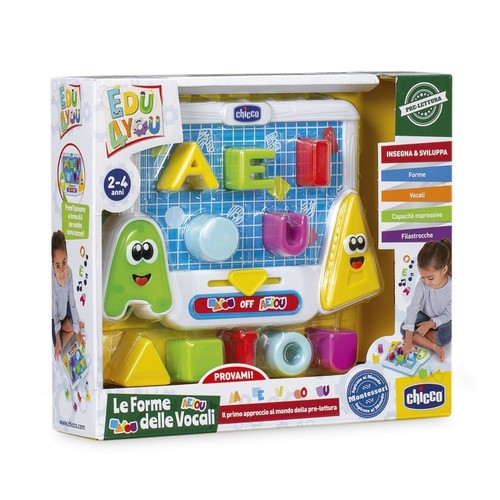 Chicco gioco forme vocali - gioco,