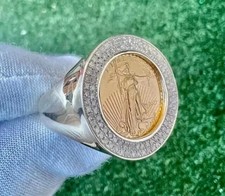 Cluster 2Ct Moissanite Men's