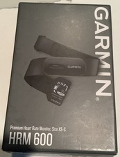 Garmin HRM 600 Premium Cardiofrequenzimetro XS–S Cinghia con Dinamica di Corsa, Nuovo