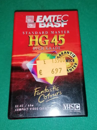 Lotto cassete vhs basf - cassete,