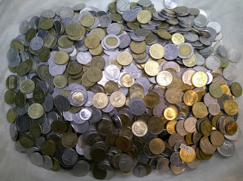 Lotto monete coins - lotto, kg