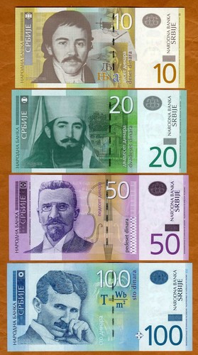 Set serbia 50 - serbia,, 10;20;50;100