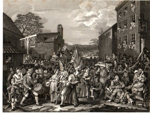 Antique engraving 1840 - engraving, by