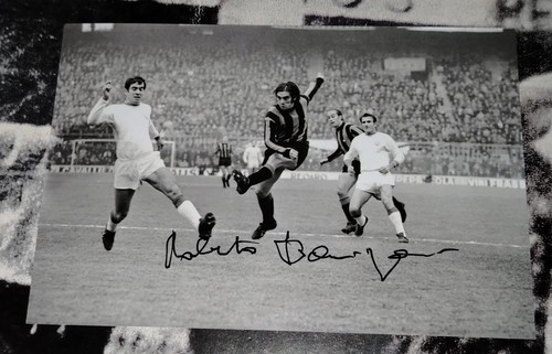 Autografo roberto boninsegna - autografo,