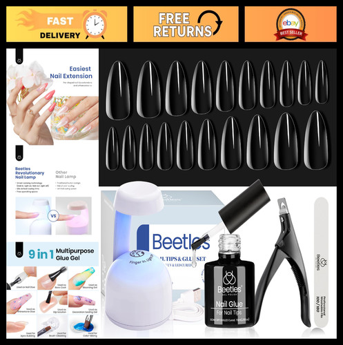 Gel nail kit with - gel,