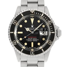 ROLEX SUBMARINER Date Red Sub Cal.1570 No Hack 1680 black Mark 4 Dial 25 Num...