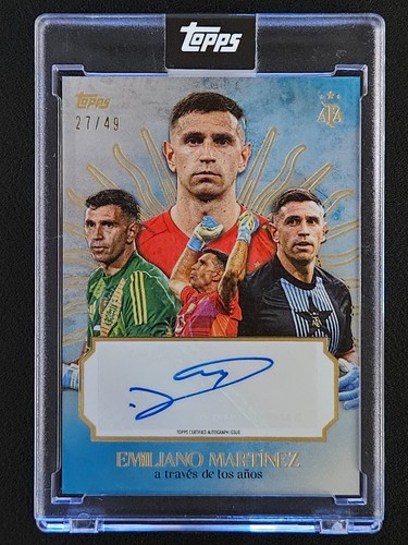 Emiliano martinez 2025 - emiliano, topps