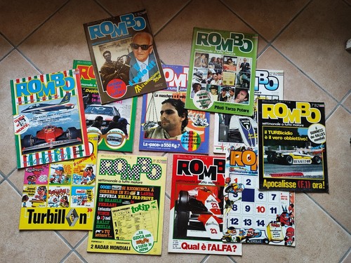 Rombo rivista dal 1982 1991 - 1982, al