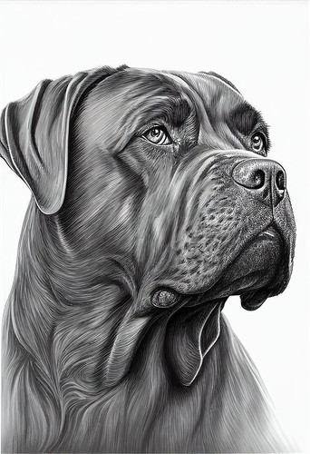 Cane corso dogo - cane,