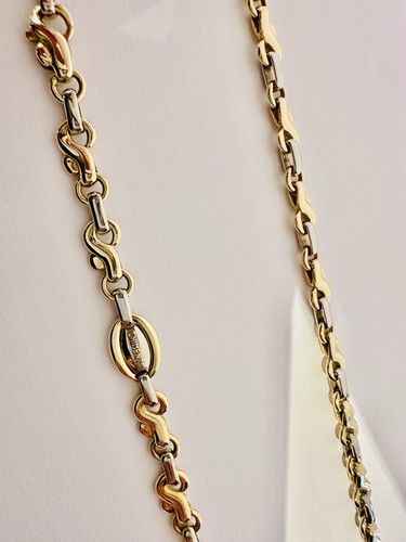 Catena oro 18kt 750 massiccia - catena,