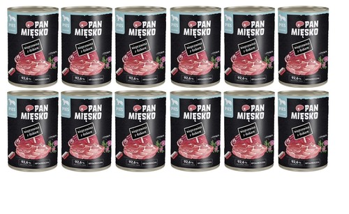 Pan mięsko cibo umido - pan,