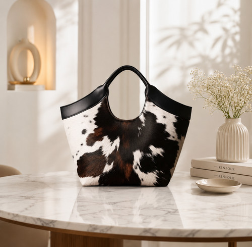Borsa tote vera pelle di - borsa, in