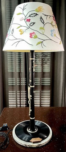 Lampada antica clarinetto - lampada,