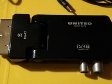 UNITED DVBT 9072 - Decoder Digitale Terreste solo Corpo senza Telecomando - Nero