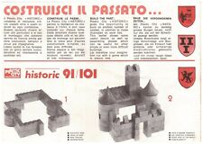 GRATIS immagini catalogo Plastic City Italocremona Historic istruzioni castello