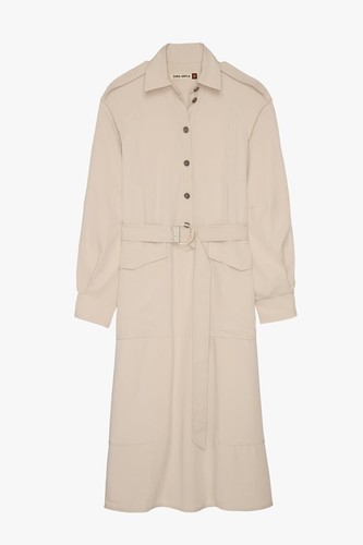 Nwt zara drss beige ref - zara, 09