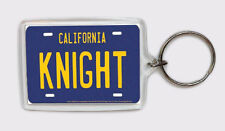 Portachiavi Targa Kitt Il Auto Fantastico Knight Rider Keyring