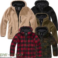 BRANDIT TEDDYFLEECE GIACCA CON