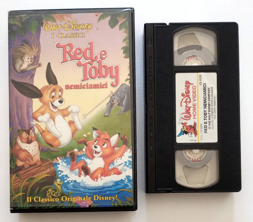 Vhs red toby nemiciamici - vhs,