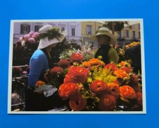 FIORI E SAPORI SUL NAVIGLIO GRANDE MILANO L'ERBOLARIO CARTOLINA PUBBLICITARIA