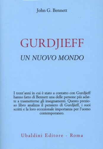 Libro gurdjieff nuovo mondo - un,