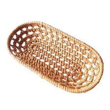 1 cesto di fiori intrecciati a