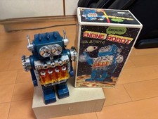 Horikawa Toys Motore per Fumare Robot Showa Giocattolo Retrò