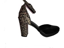 Pumps In Pelle Python Tacchi 11Cm Taglia 41 42 43 44 45 46 47 Bolingier Polonia
