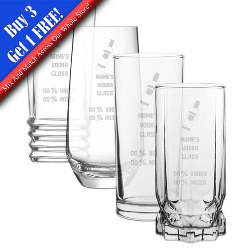 Bicchiere vodka personalizzato - bicchiere,