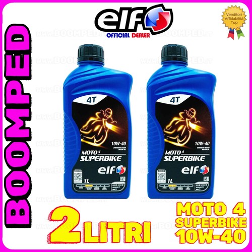 Litri olio elf moto4 - 2,