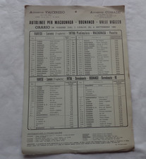 ORARIO 1983 AUTOLINEE DA