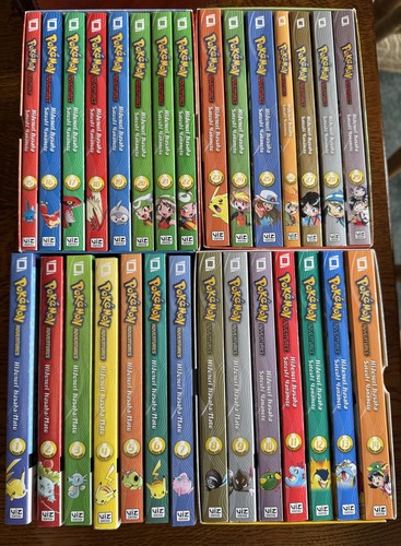Pokemon adventures manga box - manga,